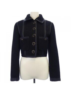 Chanel Vintage Jacket Black 34